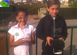 Gran éxito de los benjamines de tenis del Club de Campo Mediterráneo en Burriana