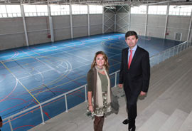 Nuevo pabellón cubierto y dos campos de fútbol para la práctica del deporte