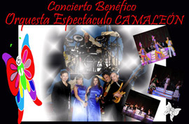 Concierto benéfico de la Orquesta Espectáculo Camaleón