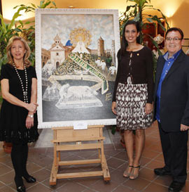 Inauguración de la exposición conjunta del pintor Pepe Mora y ropa tradicional de Alejandrina Pitarch
