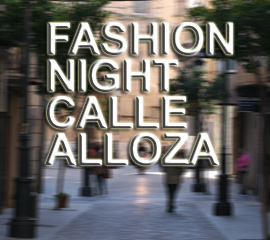 Esta noche la calle Alloza prepara una Fashion Night llena de actividades, sorteos, música,....