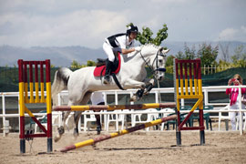 Campeonato social en el Club hípico Mediterráneo, reportaje fotográfico