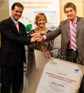 La UE premia al Ayuntamiento de Castellón por sus políticas y medidas por la excelencia medioambiental