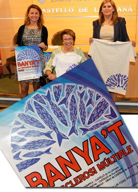 Presentación de la campaña de “Banya’t per l’esclerosi múltiple” en Castellón