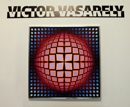 Exposición de Víctor Vasarely en sala San Miguel de la Fundación Caja Castellón-Bancaja