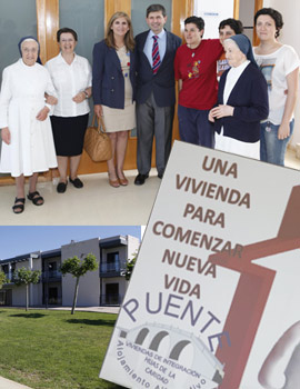 Visita del Alcalde, Alfonso Bataller, al Centro Marillac de las Hijas de la Caridad de San Vicente de Paúl