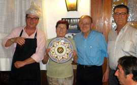 Casa Teresa, restaurante vencedor del III Concurso Gastronómico de la Colla del Rei Barbut