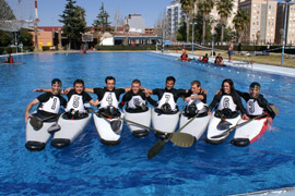 Campeonato Autonómico de Kayak Polo Escoles de la Mar de la Generalitat - Marina Burriananova