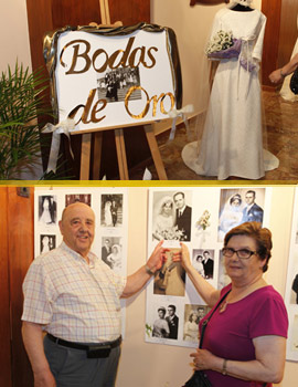 Inauguración de la exposición Bodas de Oro. Fotografías y trajes de hace más de 50 años