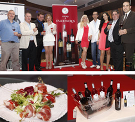 Cinco vinos presentes en la cata de las bodegas Viña Magna y Señorío de Valdesneros en el Gran Casino Castellón
