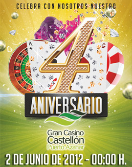 Cuarto aniversario del Gran Casino Castellón