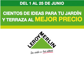 Cientos de ideas para tu jardín y terraza al mejor precio en Leroy Merlin Castellón