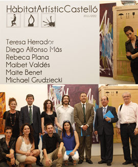 Inauguración 2ª edición de la exposición arte Hàbitat Artístic Castelló