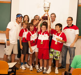 La Escuela Náutica del RCN Castellón gana los Jocs –Esportius de Vela 2011- 2012