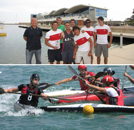 El RCN Castellón gana el XIV Campeonato Autonómico de Kayak Polo Escoles de la Mar de la Generalitat - Marina Burriananova