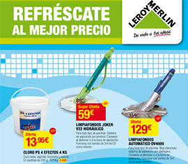 Especial piscinas: refréscate al mejor precio en Leroy Merlín Castellón