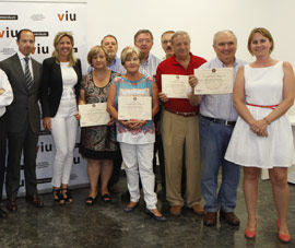 Clausura de la primera edición del programa SENIOR VIU. UNIVERSIDAD INTERNACIONAL VALENCIANA