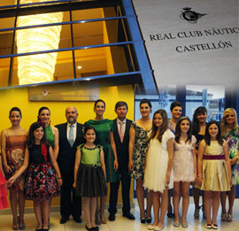 Cena de la Junta de Festes en el restaurante del Club Náutico de Castellón