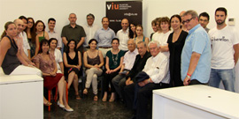 Reunión de trabajo en la sede del rectorado de la VIU en Castellon