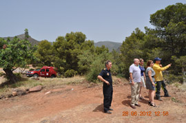 Benicàssim concluye las labores de prevención de incendios en la zona del FIB