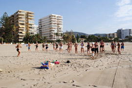 Deporte en las playas de Benicàssim