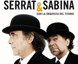 SERRAT & SABINA CONTRATACAN. Actuación en Onda.