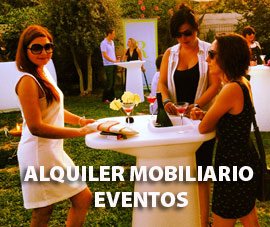 Nuevo servicio de alquiler de mobiliario para eventos