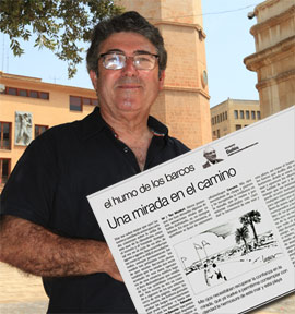 Dibujos de Lorenzo Ramírez en los artículos de Salvador Bellés en el periódico Mediterráneo