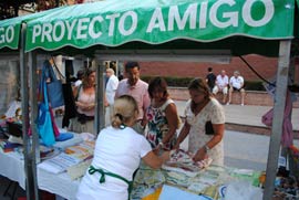Rastrillo benéfico del Proyecto Amigo en Benicàssim