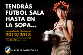 Nueva campaña del CD Playas de Castellón FS para abonados