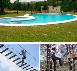 La piscina de La Fábrica Giner se convierte en el centro veraniego de Els Ports
