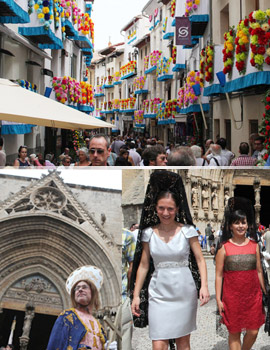 Domingo del Sexenni de Morella. El Retaule 2012