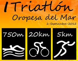 I Triatlón Oropesa del Mar el domingo 2 de septiembre