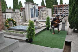 El homenaje al guitarrista Francisco Tàrrega