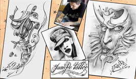 Exposición Tattoo Flash Made in Spain en la Castellón Tattoo Convention