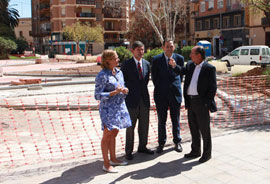 El Alcalde de Castellón confirma que las obras del bucle central del TRAM finalizarán para la Magdalena