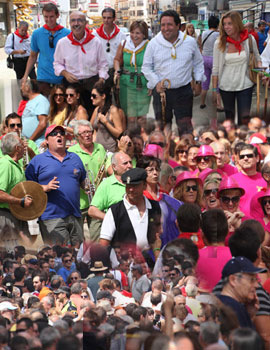 Todo el ambiente de la entrada de los toros de Segorbe del viernes