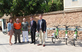 Cambio de ubicación de la base del Bicicas de la plaza Primer Molí