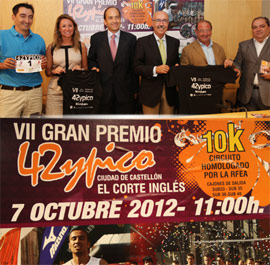 Presentación del VII Gran Premio 42 y pico - Ciudad de Castellón “Trofeo El Corte Inglés”
