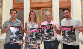 Presentación de la próxima Gala de Boxeo en el Hotel del Golf Playa
