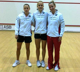 Las chicas de la Comunidad Valenciana, campeonas de España de squash