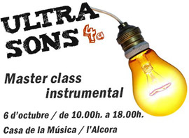 Master Class a Ultrasons en Alcora el 6 de octubre