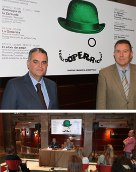 Presentación del XIII ciclo de Ópera en el Teatro Principal