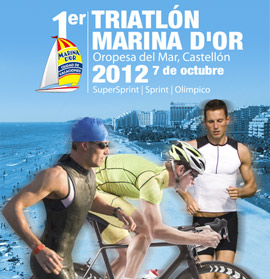 Todo listo para el I Triatlón Marina d´Or