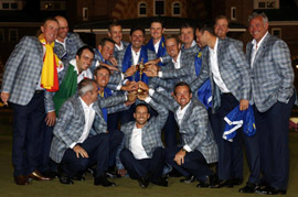 Europa gana la Ryder Cup