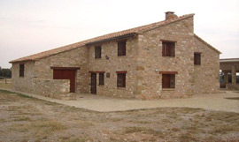 El albergue del Mas de Falcó, en Castellfort, punto de referencia astronómica