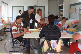 Visita al centro IVADIS de Castellón
