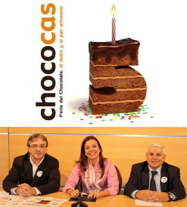Presentación de la V Feria Chococas, 23, 24 y 25 de noviembre