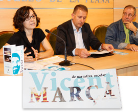 Presentación del  VIII Premi de Narrativa Escolar Vicent Marçà