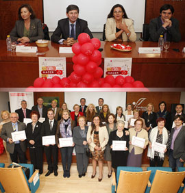 Reconocimiento de la Cruz Roja al apoyo que entidades e instituciones le prestan año tras año, en el tradicional día de la Banderita